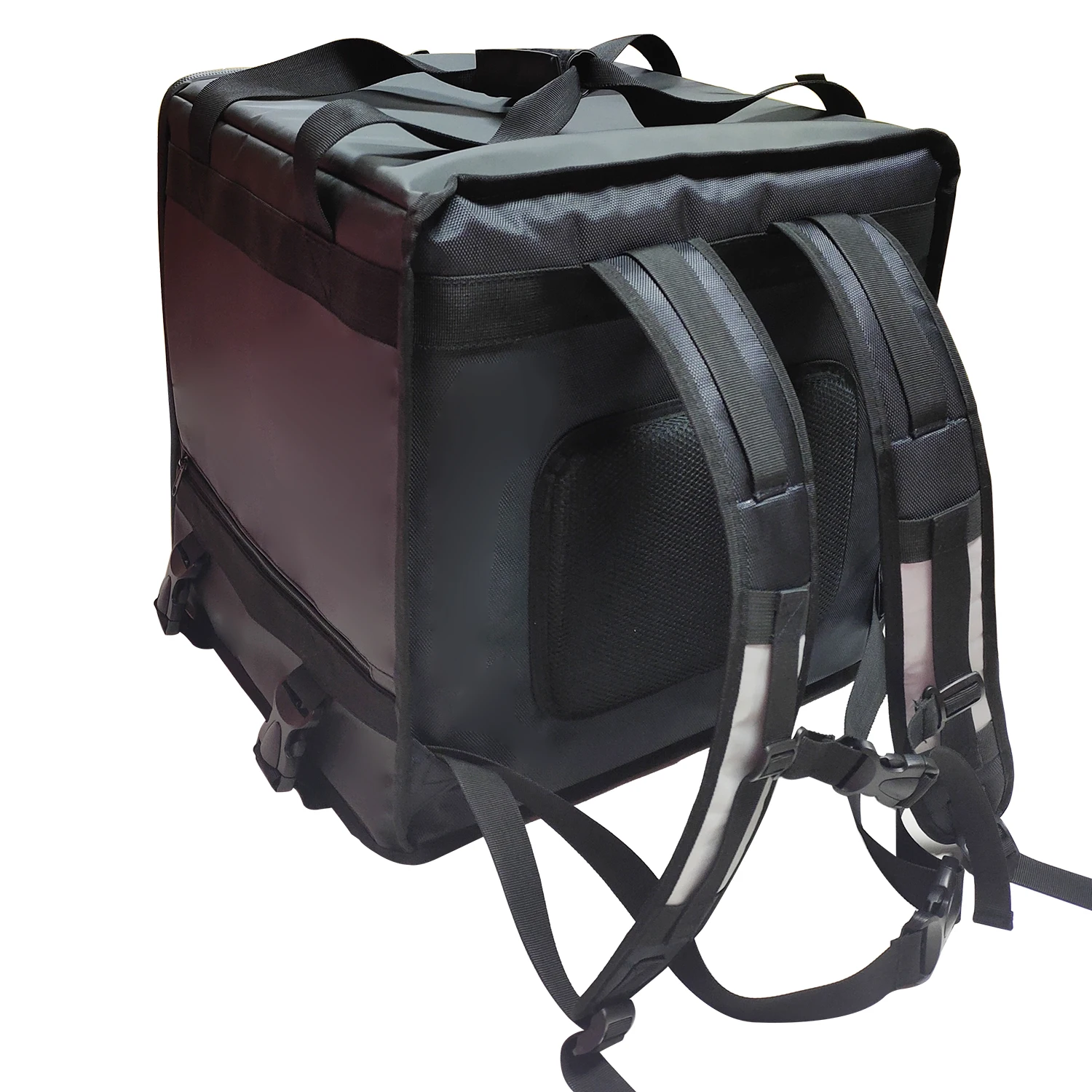 large containing pizzas and lunch boxes food delivery bag