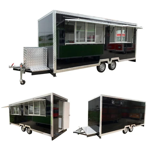 Big Space Mobile Street Food Cart Food Truck For Sale