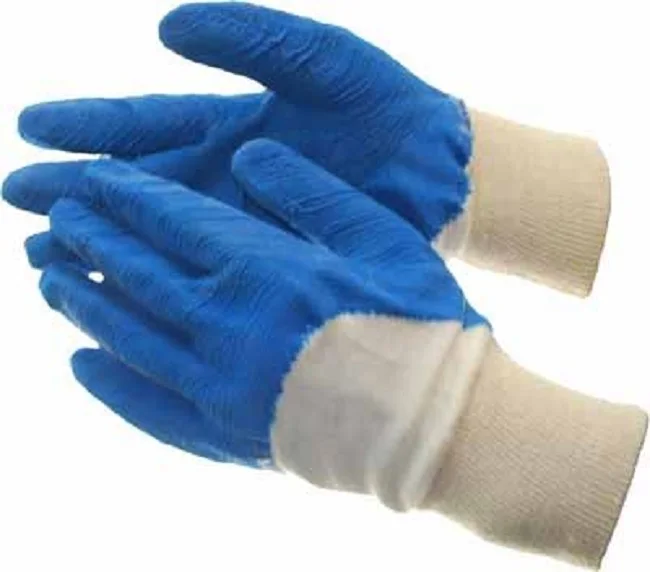 Wholesale custom men latex coated gloves light weight customized color size style ODM supply
