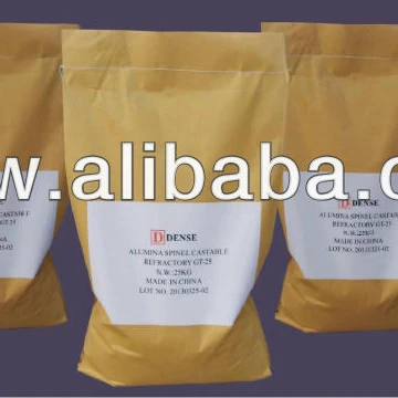 Tabular Alumina,Spinel Castable Refractory for Steel ladle castable