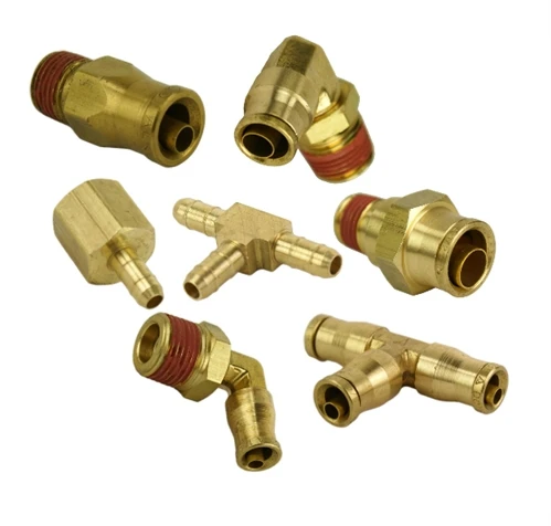 Direct supplier Korea Hyosung Material pipe fitting 45 degree reducer elbow Customize brass fitting metal connector
