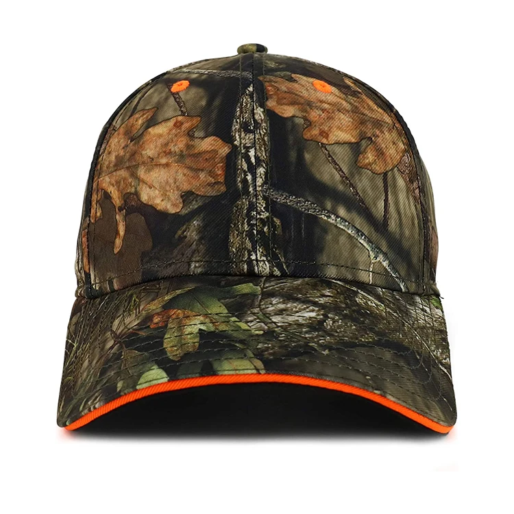 Wholesale Custom label hot selling hunting caps Factory made OEM services Low price custom made hunting caps