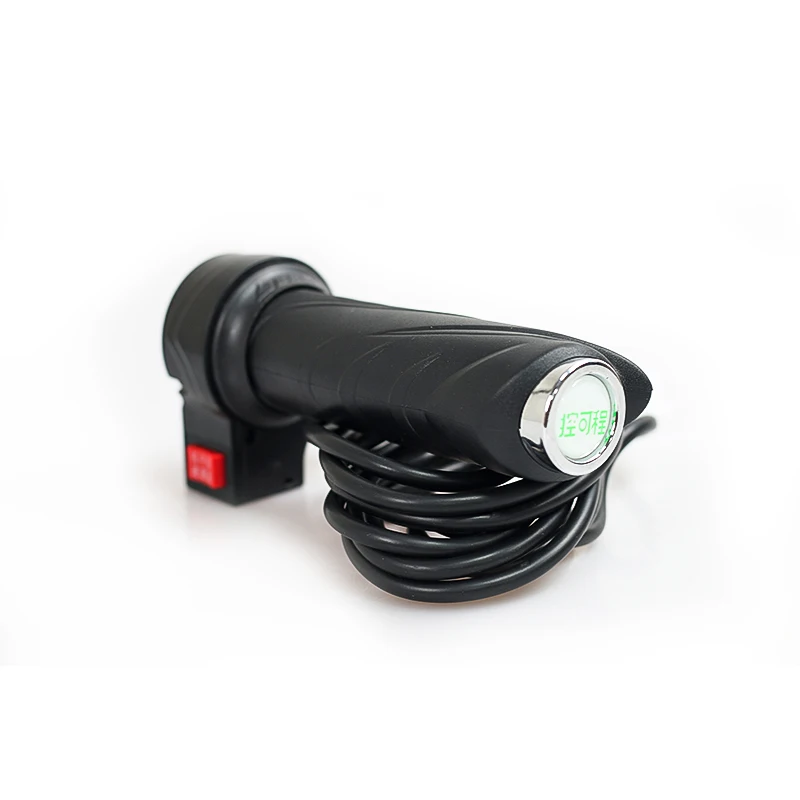 Professional Electric Bike Throttle Hand Grip 24/36/48/60/72V Universal Voltage Twist Throttle for Electric scooter bike