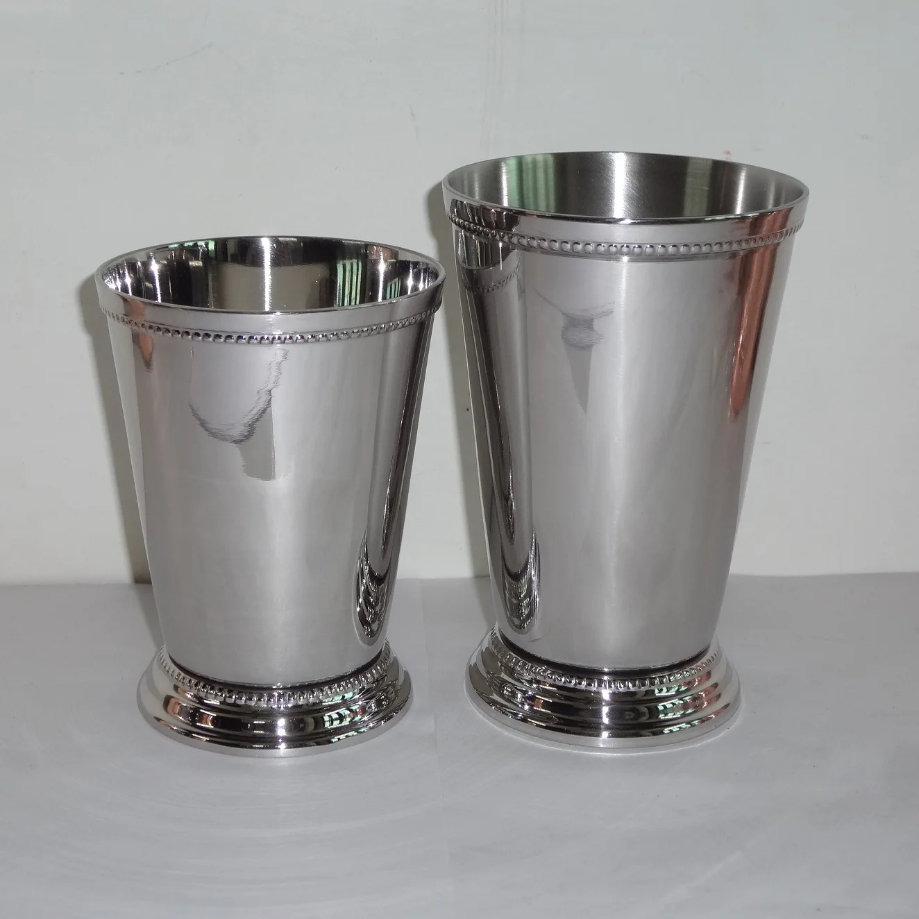 Handmade Stainless Steel Mint Julep Cup good Quality Drinkware Silver Mugs At Wholesale Price