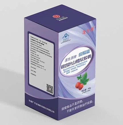 
gynostemma pentaphyllum ginkgo leaf hawthorn soft capsule 