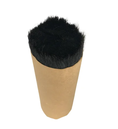 
High Quality Double Drawn Goat Hair Dressed Natural White Goat Hair For Brush 