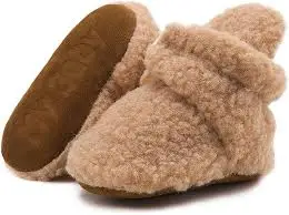 2018 Alibaba Top Supplier Top Quality Baby Booties India - Newborn Booties Girl Soft Organic Cotton Fabric Baby Booties