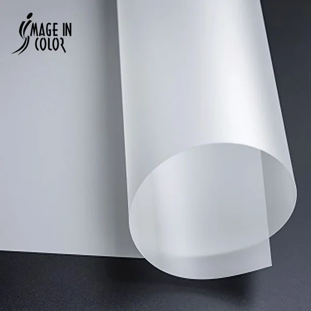Clear matte eco solvent heat transfer paper
