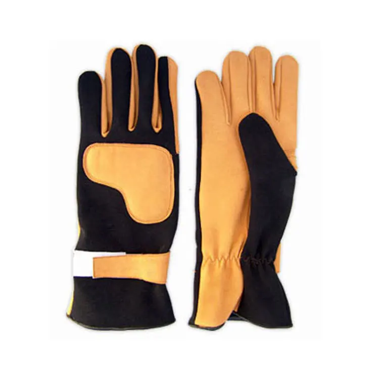 custom design Nomex Fireproof Fabric Karting Race Gloves Kart Racing Gloves Comfortable Anti Slip Gloves