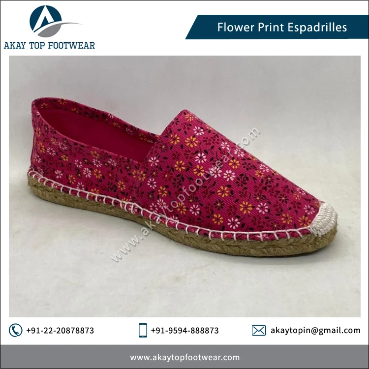 Эспадрильи с цветочным принтом для мужчин и женщин по доступной цене