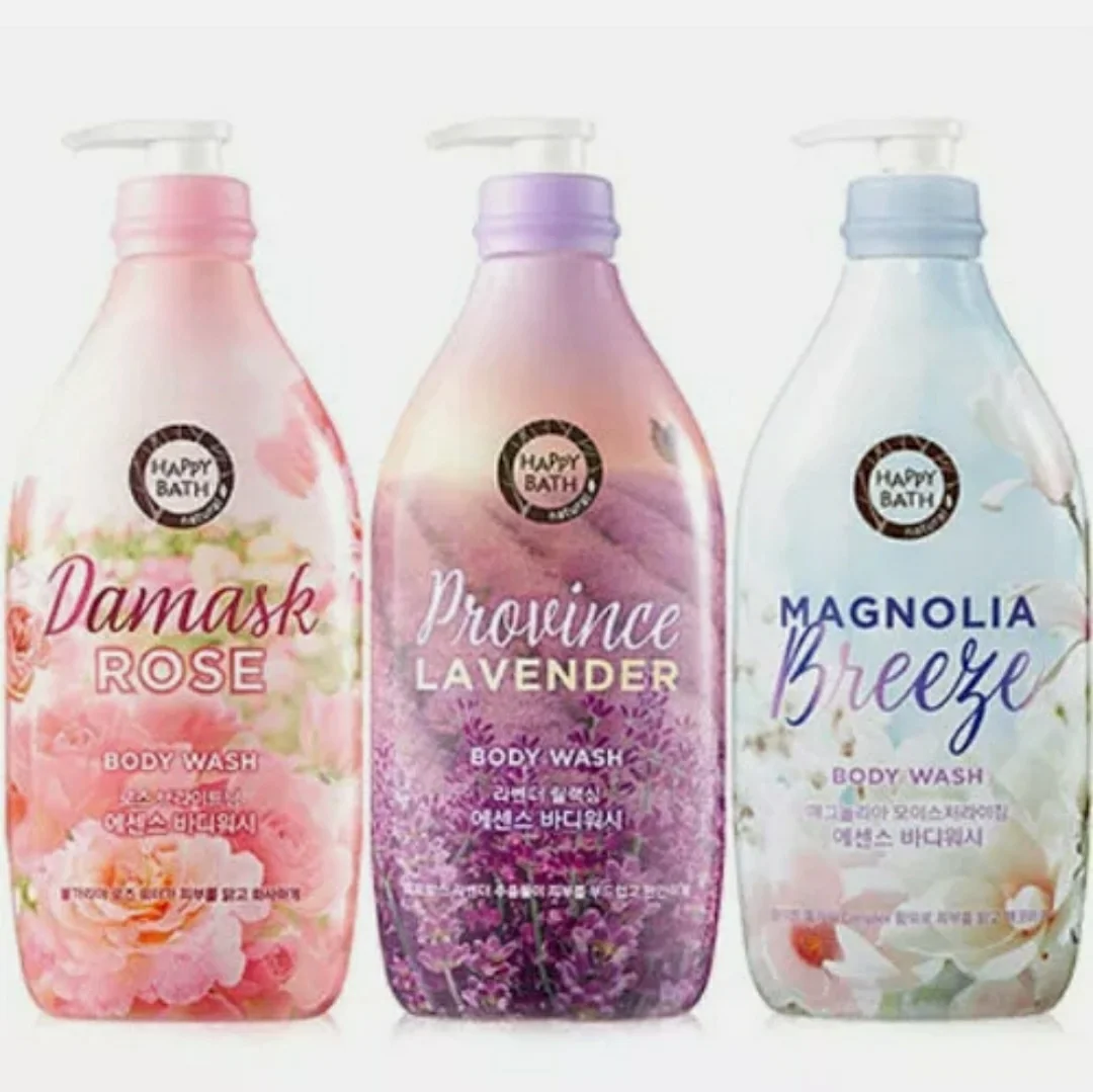 Душевая мойка для тела Love pacific Happy 900 мл Сделано в Корее Корейская Amorepacific Happybath bodywash