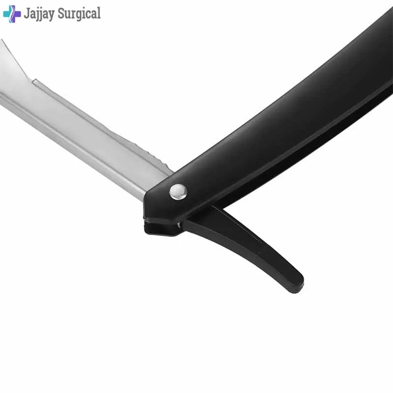 Профессиональная ручная бритва острый бритвенный станок прямая Парикмахерская с лезвием нержавеющая сталь индивидуальный логотип одно лезвие