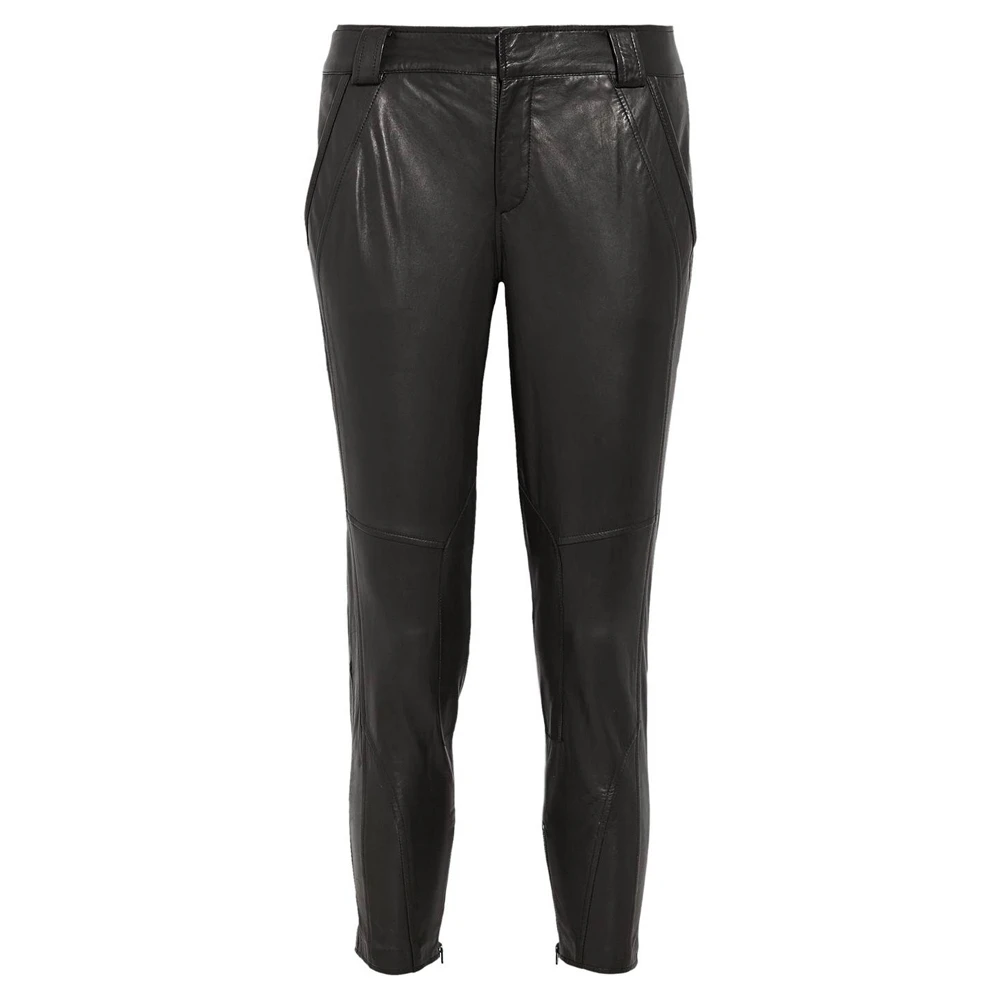 Wholesale high waist sexy skinny leather bottom long pant Fashion solid color casual women fall clothing girl