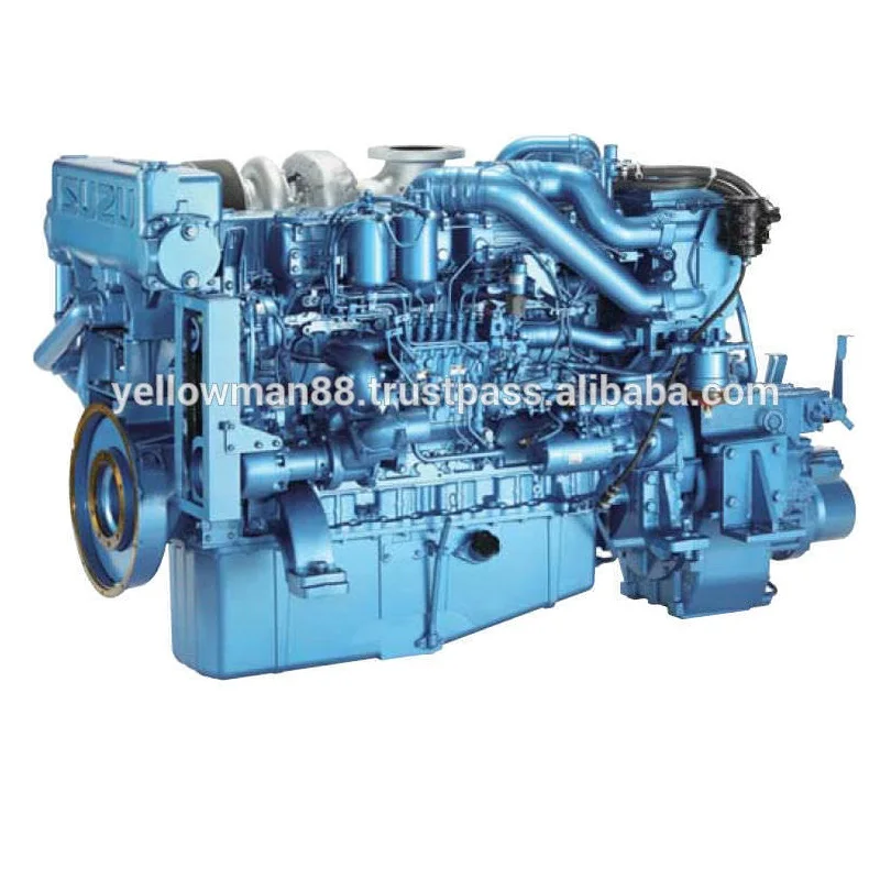 New Boat Engine 4 Cycle Diesel Engine ISUZU Diesel Marine Engine With 6 Cylinders