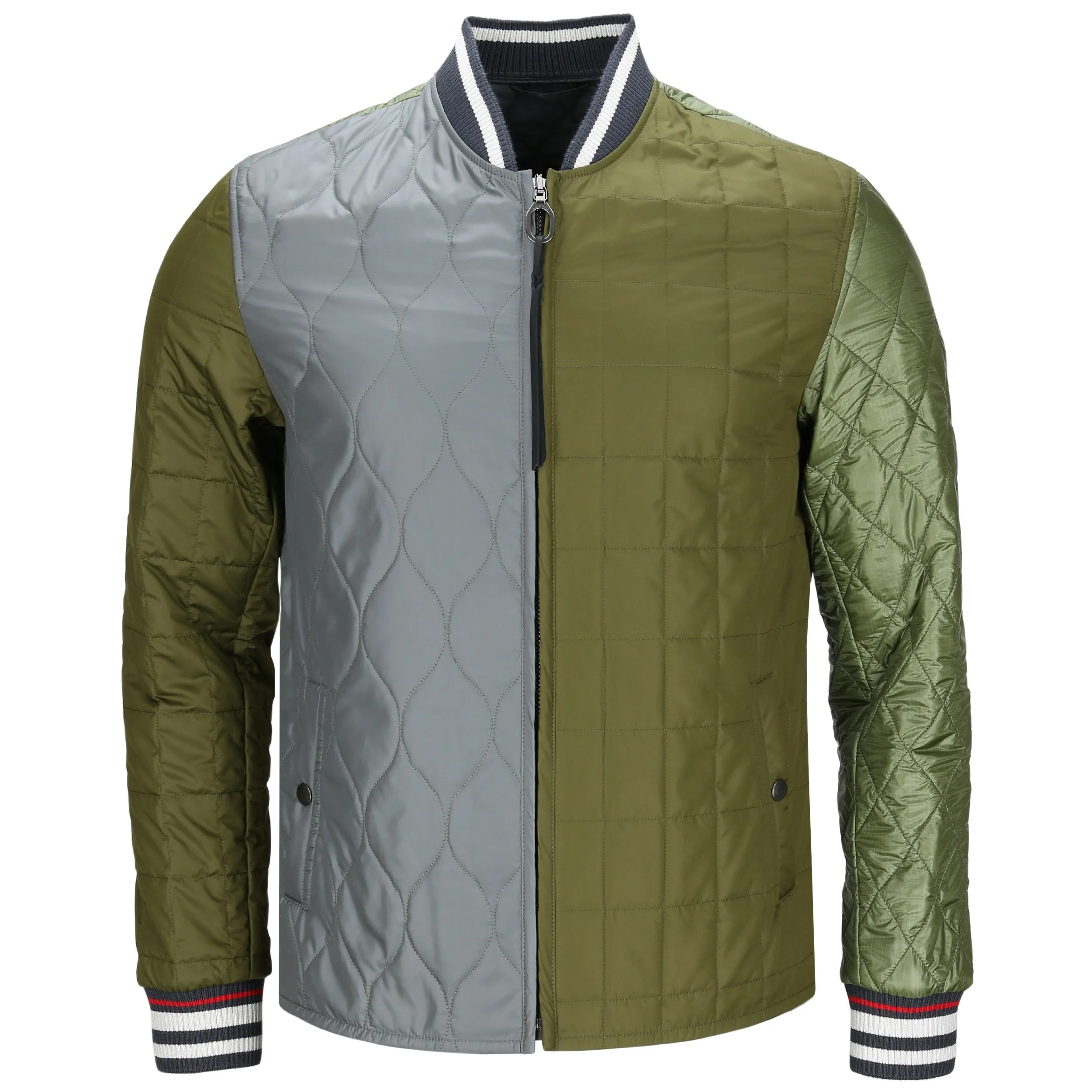 Customized Logo Wholesale Quilted Bomber jacket / lightweight bomber jacket / flight jacket for men