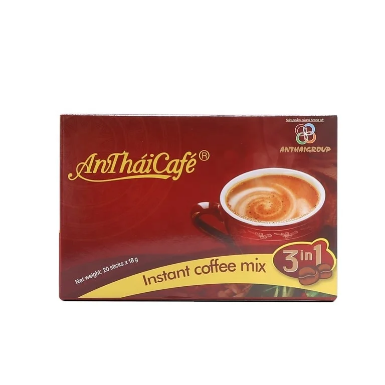 HOT HOT VIETNAMESE 3 IN 1 COFFEE BEST VIETNAM MIXED COFFEE FROM PROFESSIONAL MANUFACTURER BEST PRICE FOR WHOLESALE AN THAI CAFE