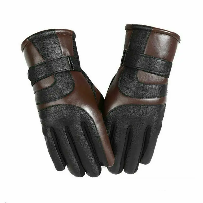 Women Winter Leather Touchscreen Texting Warm Driving Gloves made in pakistan