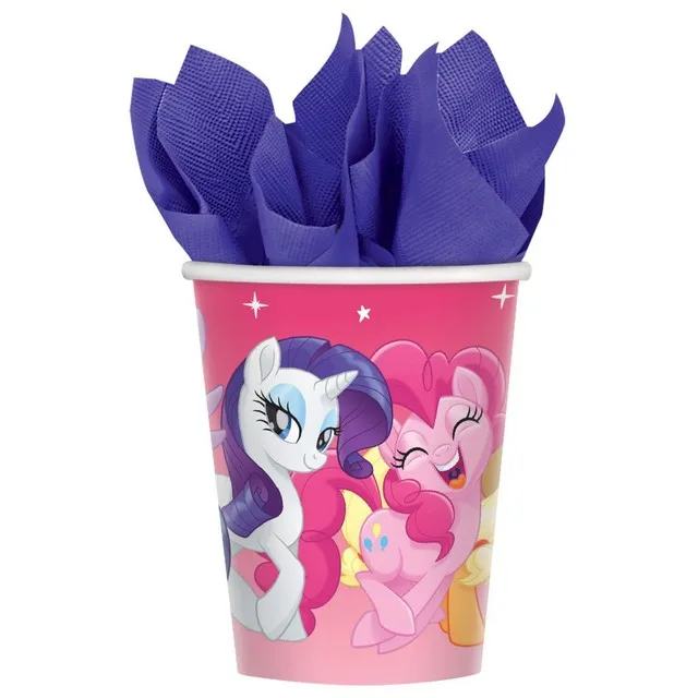 
My Little Pony Friendship Adventures Cups, 9 oz.,Pack of 8 