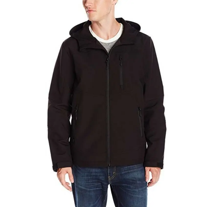 Custom Mens Sports Wholesale Stylish Plain Windproof Waterproof Outdoor Softshell Jacket