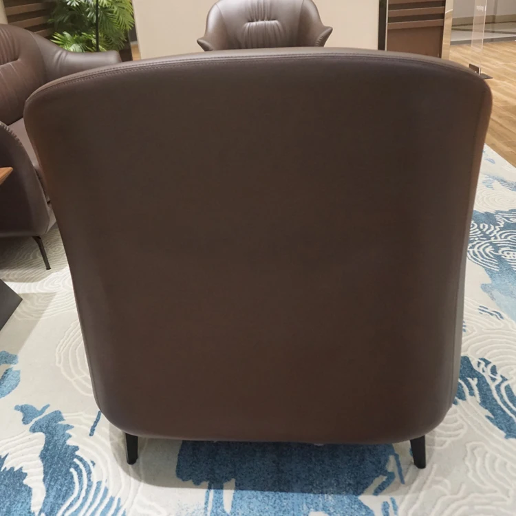 Новая модель офисной мебели кожаный диван дизайнерский угловой современный европейский стиль сумка Epe + пластиковый пакет защита углов