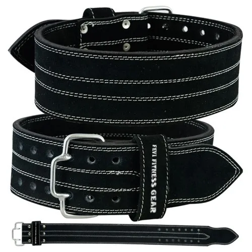 
High Quality Cowhide Leather 10 mm Thickness Single Prong Gym Powerlifting Belt 