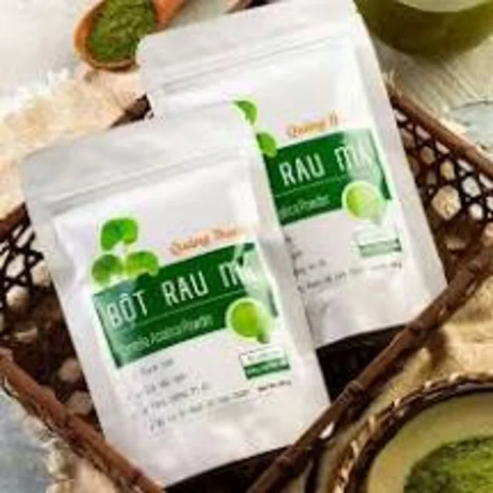 One Year Shelf Life Leaf Part Pennywort Powder, 10 packs x 17g (1 box) Export From Vietnam