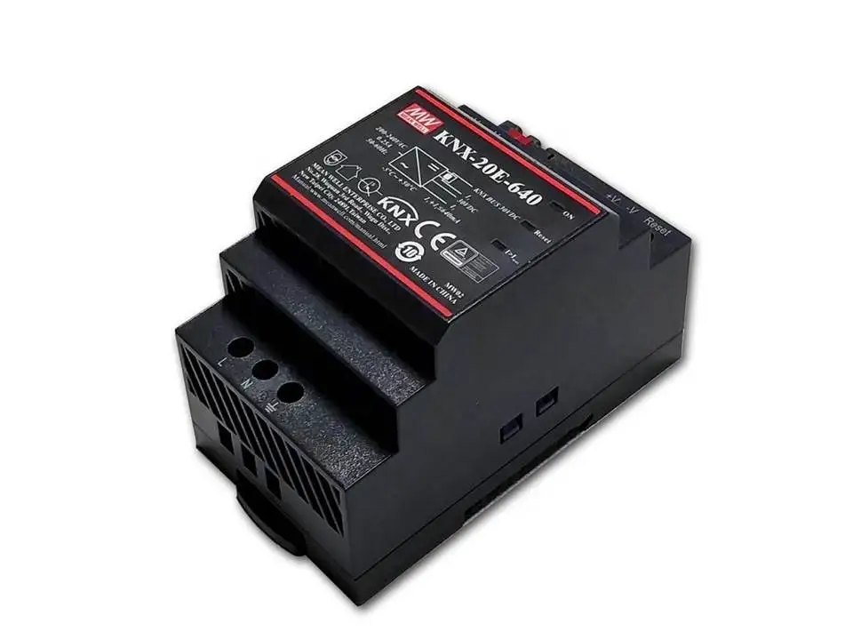 good price KNX-20E-640 30V AC/DC 640 mA Single Output Enclosed Mean well Power Supply