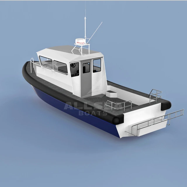 ALLSEA 11 м лодка Prtrol индивидуальная скорость алюминиевая для вечеринок понтонные лодки продажи