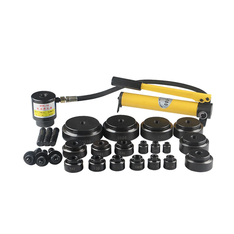 Гидравлический перфорационный инструмент отверстие копания тонкий пояс, который крепится на Гидравлический дырокол