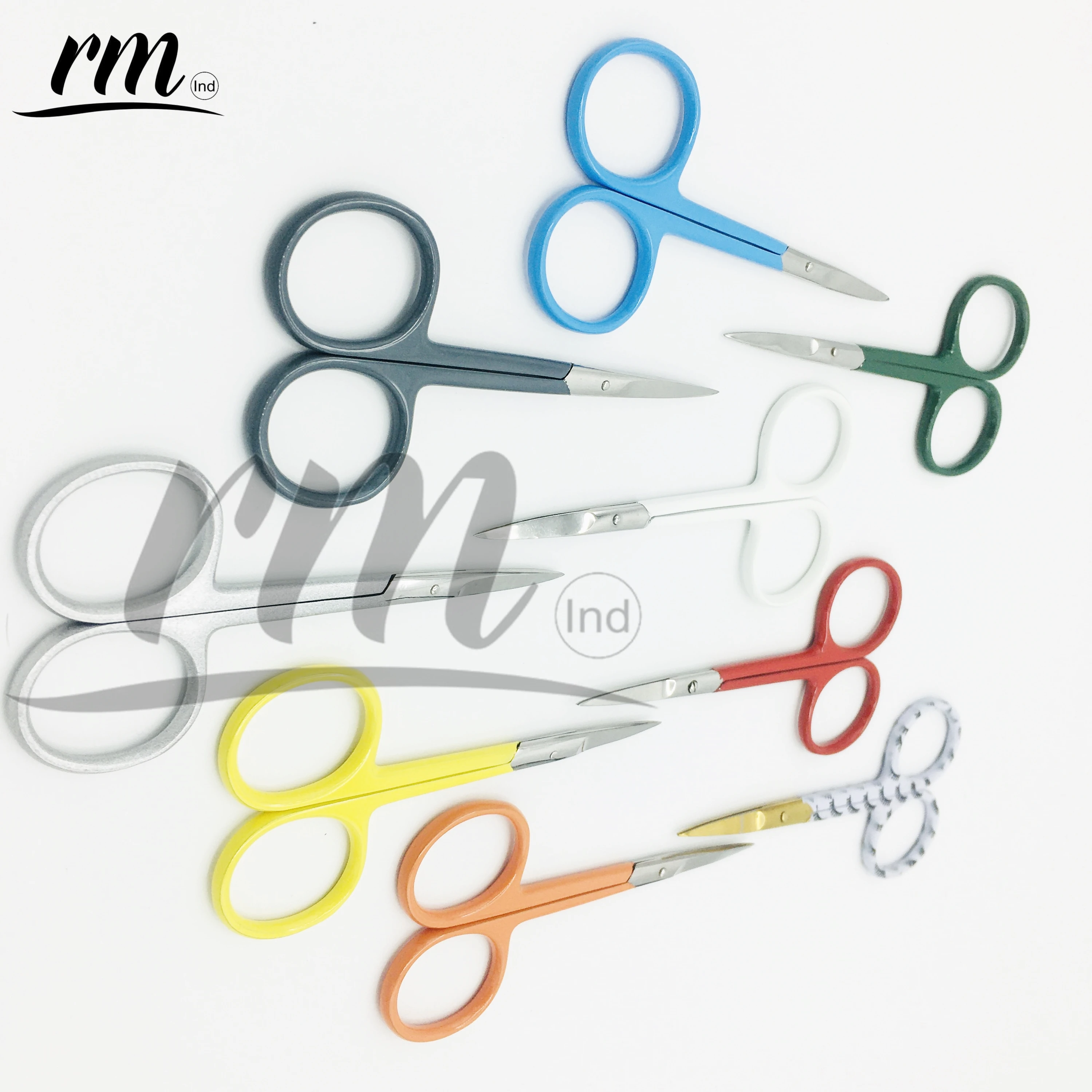 Ножницы для кутикулы и бровей фирменная торговая марка на заказ оптовая продажа высокое качество разумная цена