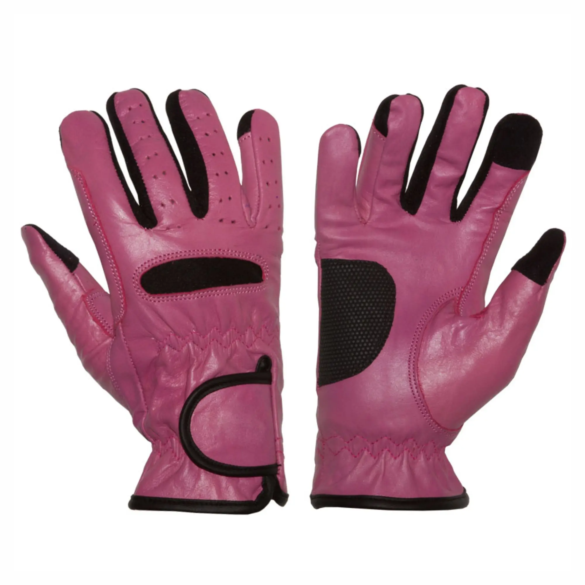 Durable synthetic leather Horse Riding Gloves / Equestrian horse riding gloves both hands horse Riding Glove Wholesale