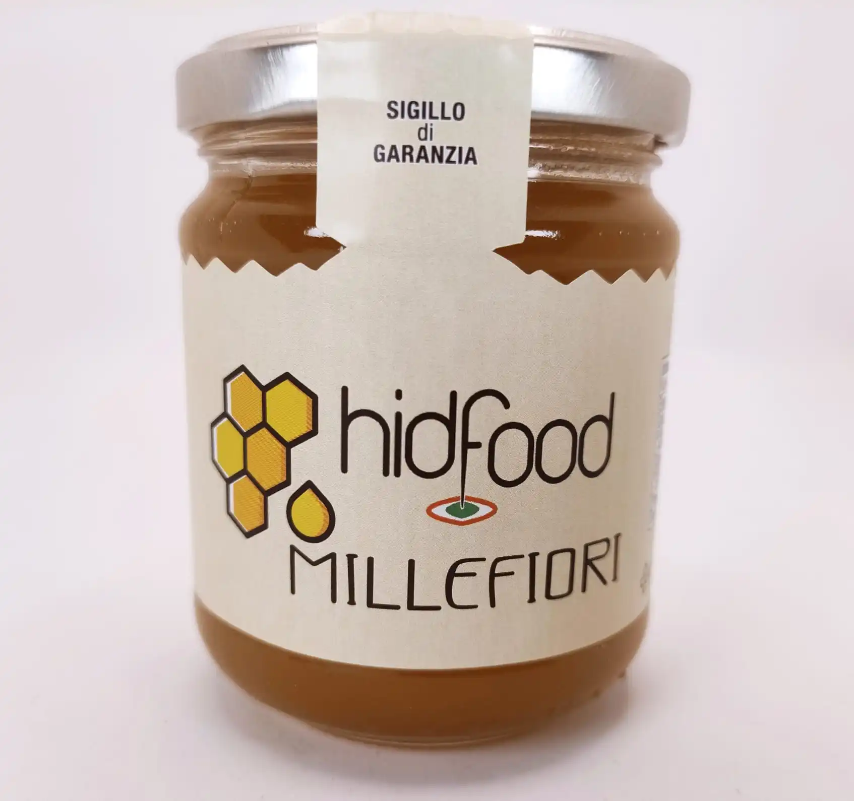 Private label Made in Italy high quality food products ready to eat wildflower honey jar