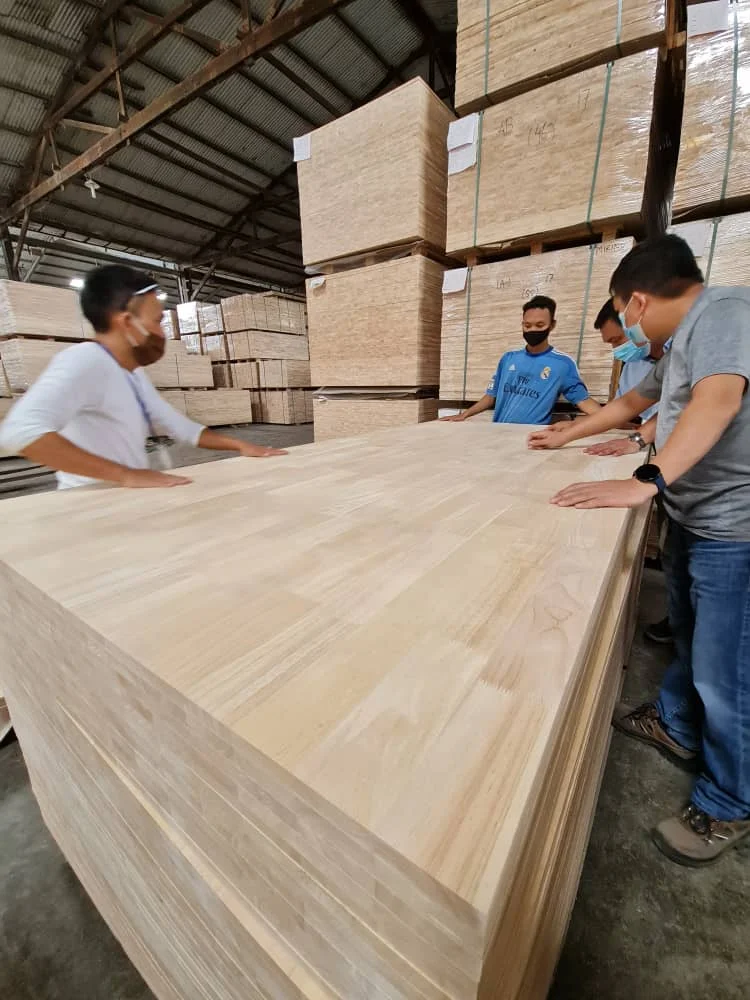 Rubber Wood Finger Joint Laminating Board - Grade AA (22mm)