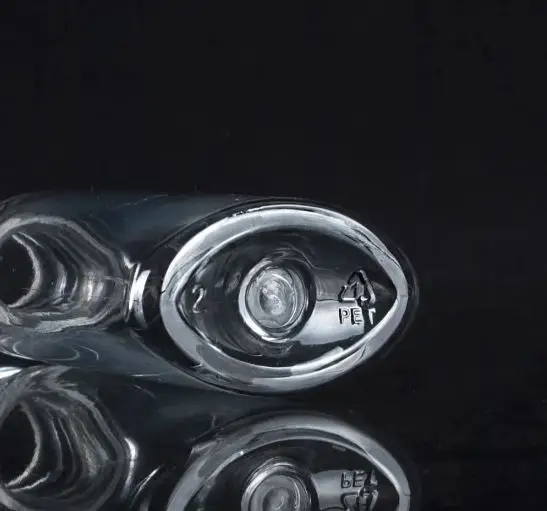 Portable Plastic Hand Washing Liquid Bottle Transparent Gel Hand Sanitizer Container With Flip Top Screw Cap Cheap Price