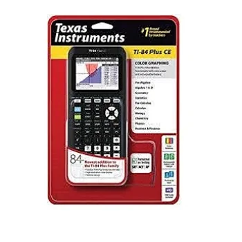 Бесплатная доставка графический калькулятор Texas Instruments TI-84 Plus CE, черный