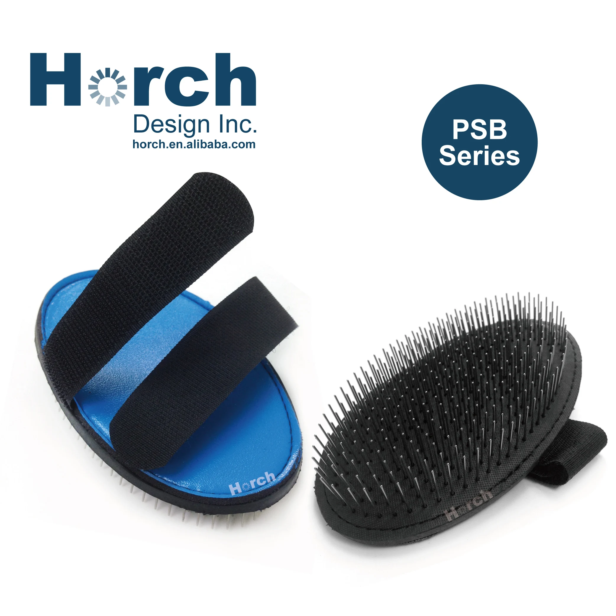 
Hand Tools Palm Pad Pet for Bath Metal Bristle Hair Brush 