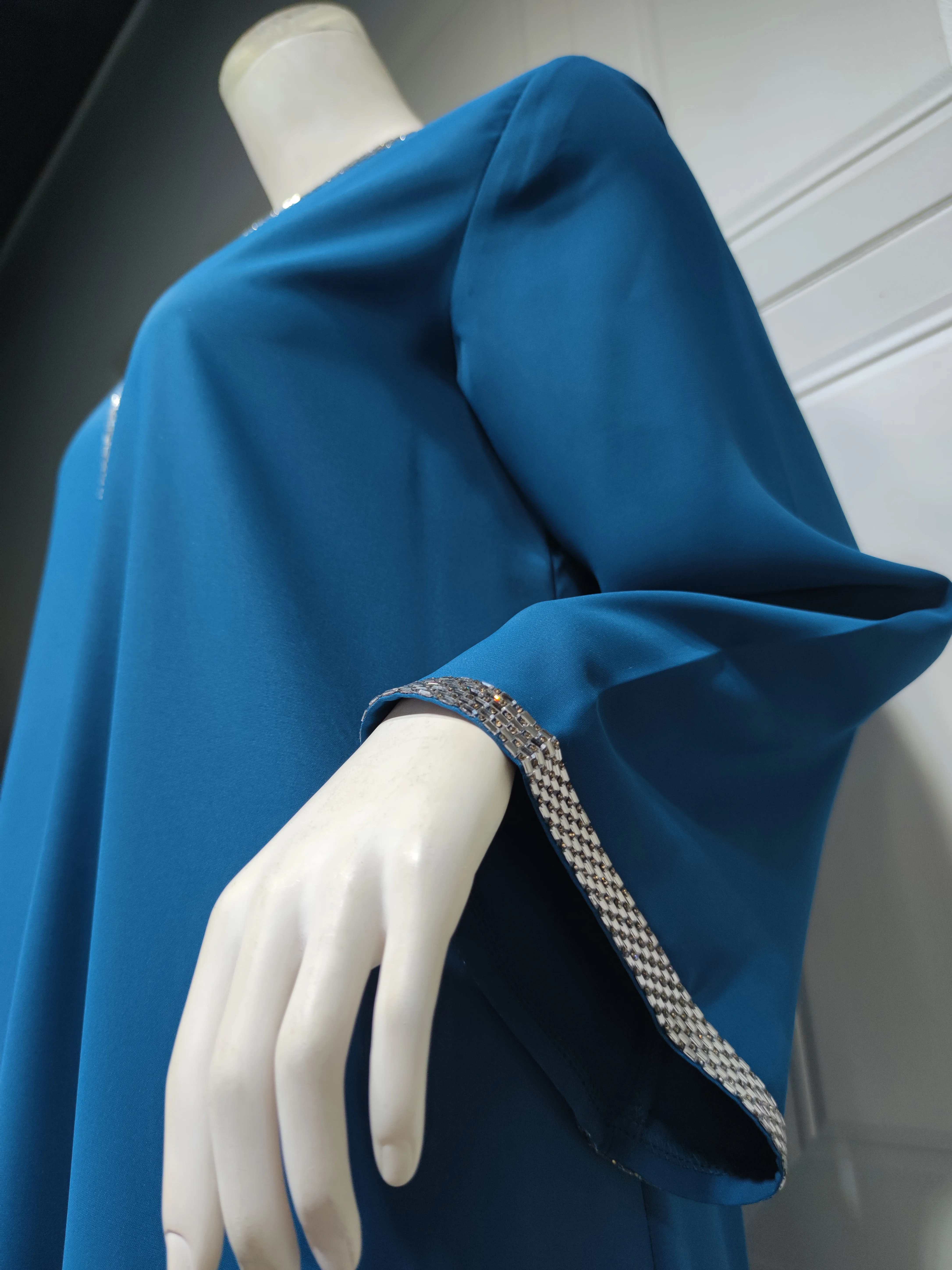 Best Selling Monsoon Islamic Clothing Plus Size Abaya Kaftan Indonesia Dress Muslim Women Dresses