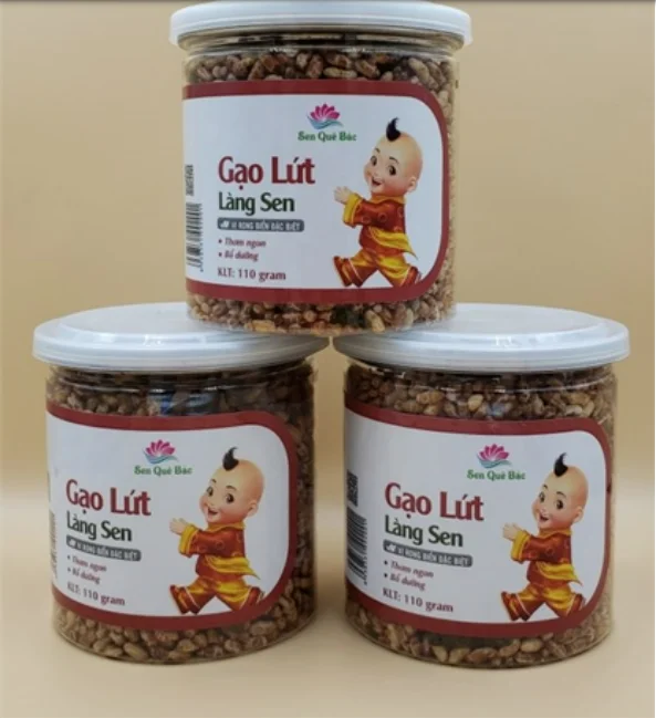 Newest Crop Natural 230g Dried Organic Rich Starch, Protein, Fiber, Fat, Vitamin Lotus Village Brown Rice From Vietnam