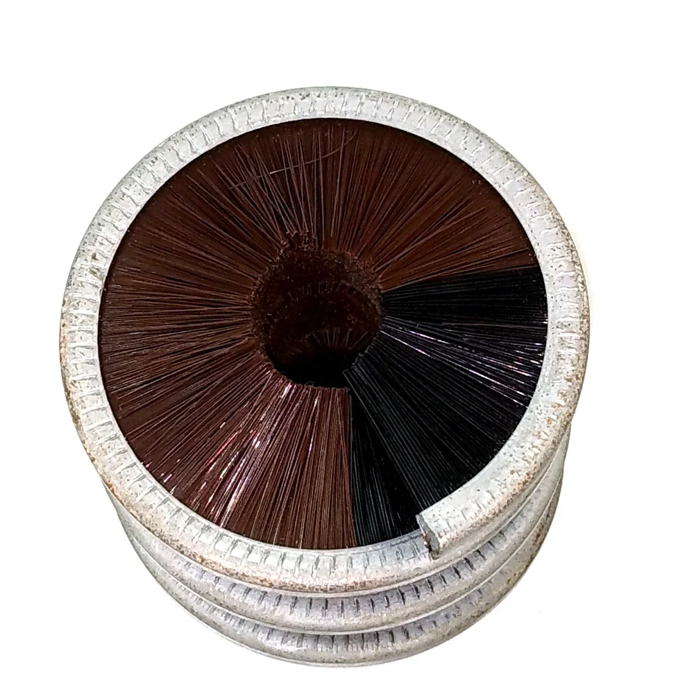 Bicycle Chain Cleaning Coil Brush Inward Spiral Brush