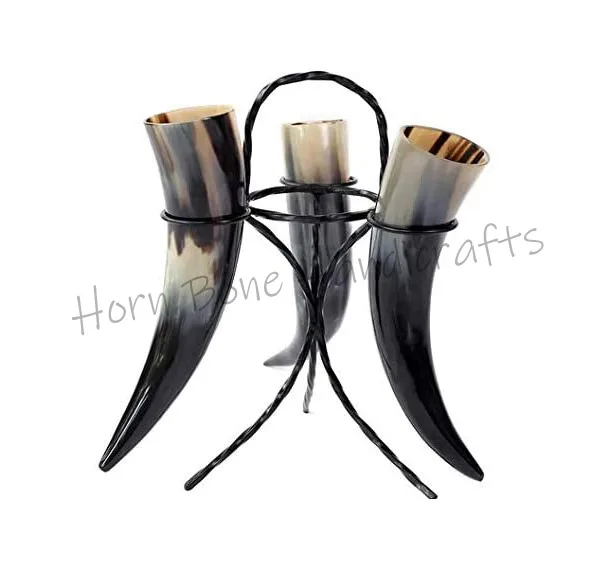 Buffalo Ox Natural Drinking Brass Fitted Buffalo Horn Medieval Drinking Viking Horn Medieval Cup No Leaks Norse Drinking Horn