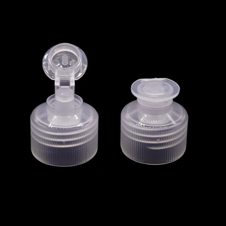 
European Warehouse Ready to Ship 28/410 Manufacture PP Plastic Bottle Screw Cap Plastic Flip Top Cap 