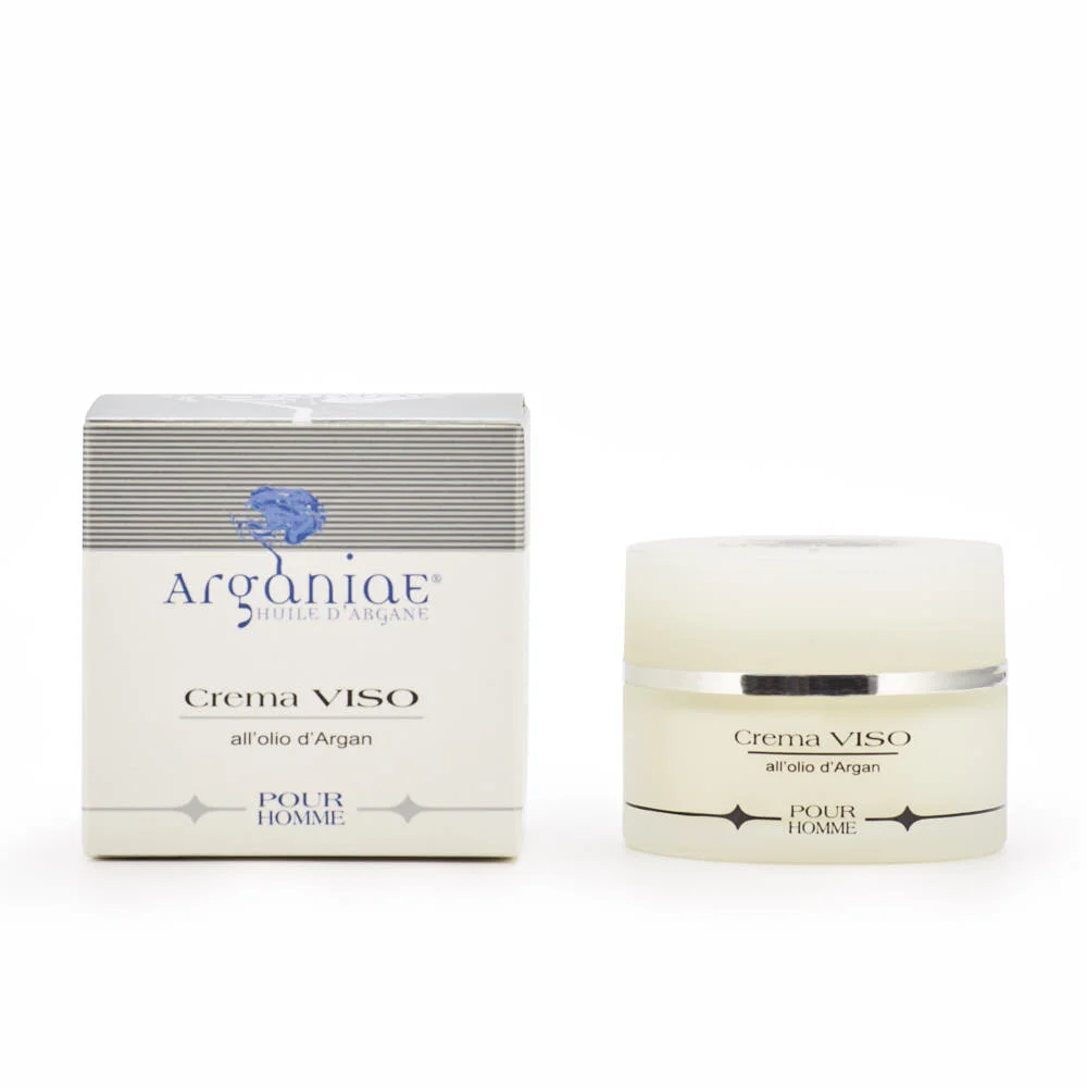 High Quality Moisturizing Face Cream For Men Skin Italian Easy Absorb Argan Oil Mens Face Cream 50ml