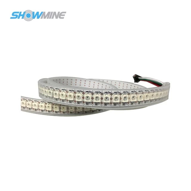 
DC12v WS2815 embedded IC led flexible strips 60led/m non waterproof breakpoint resume double signals 10.8w/m 