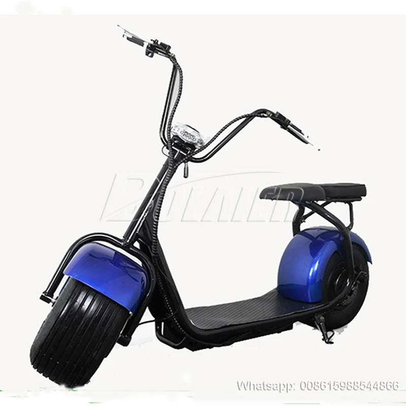 Fat Tire Scooter, 2 Wheel Citycoco 1500W Electric  Scooter