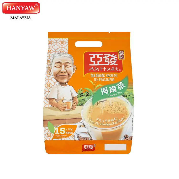 [Malaysia] Fast Shipping + Halal Certified AH HUAT Tea Blends Hainan Tea ( 32g x 15 sachets x 20 packets / Ctn )