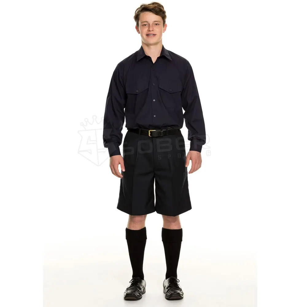 Cheap Price Primary School Uniforms  High School Kid Wear Custom Design Uniform