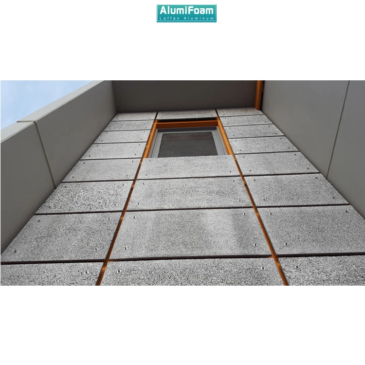 Raising The Standard Of Commitment High Quality Aluminum Foam Wall Panel for Exterior Aluminum Foam Board