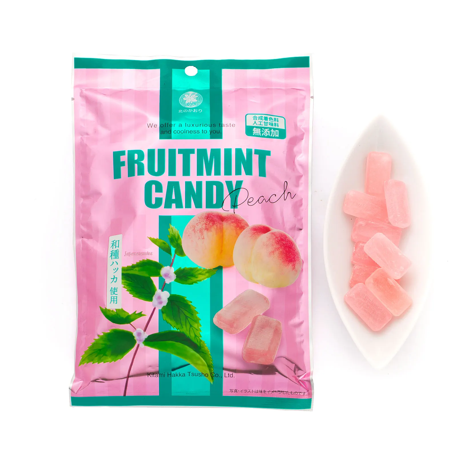 Fruitmint candy peach 170g