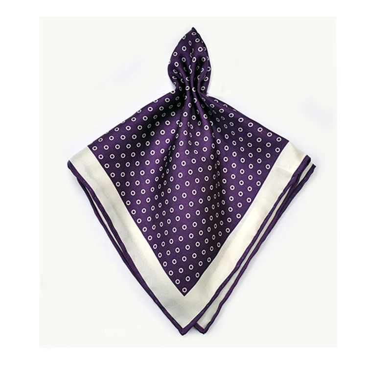Highly in Demand Latest Style Silk Printed Pocket Squares Men Handkerchief from Top Listed Dealer at Lowest Price