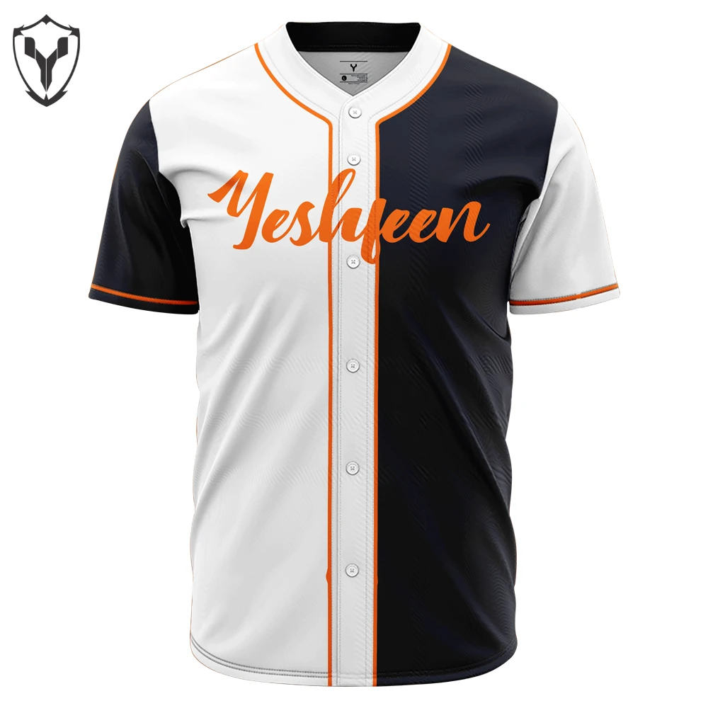 Custom Stitched Made V Neck Full Button Down Grey Red Best Double Stitched Short Sleeve 100% Polyester Softball Baseball Jersey